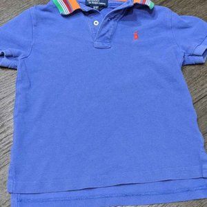 Polo Ralph Lauren Blue Multi Color 3T Polo